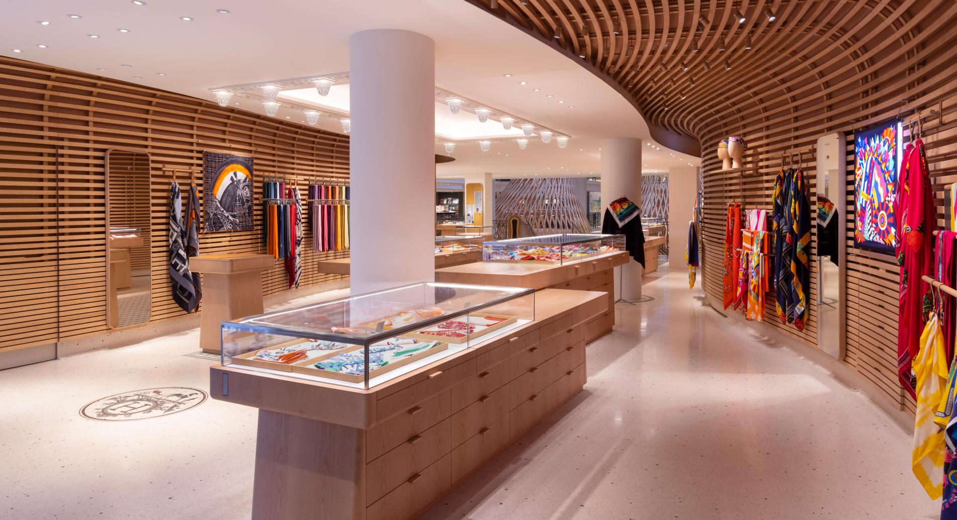 Hermes opens new store in London on the corner of Cadogan Place